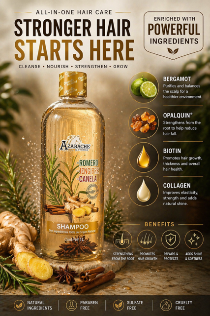 Azabache Natural Shampoo