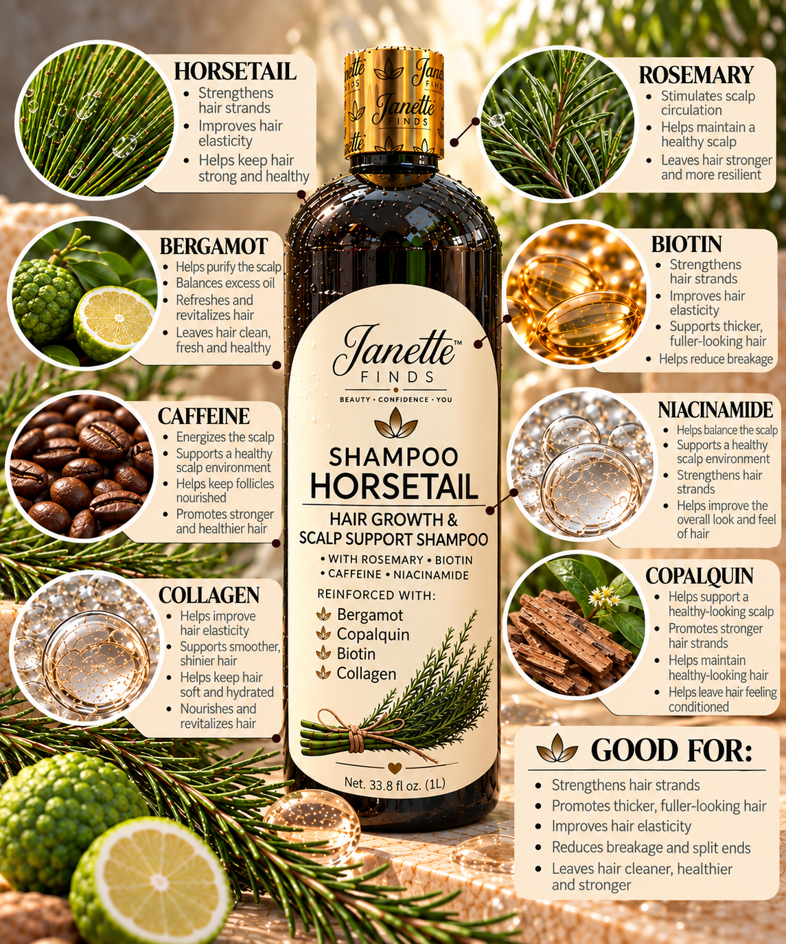 Horsetail Extract Shampoo